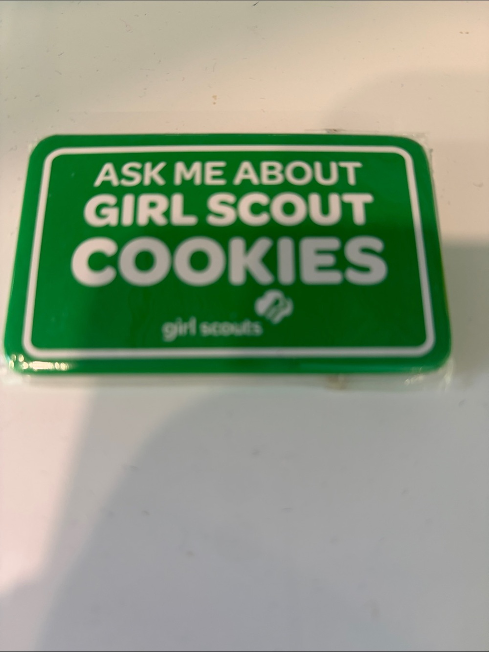 Ask Me About Girl Scout Cookies